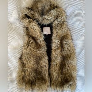 Sunday Best Faux Fur Vest